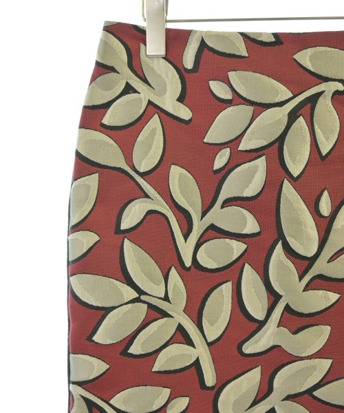 MARNI（マルニ）ひざ丈スカート 赤 サイズ:40(M位) レディース/2200623318034