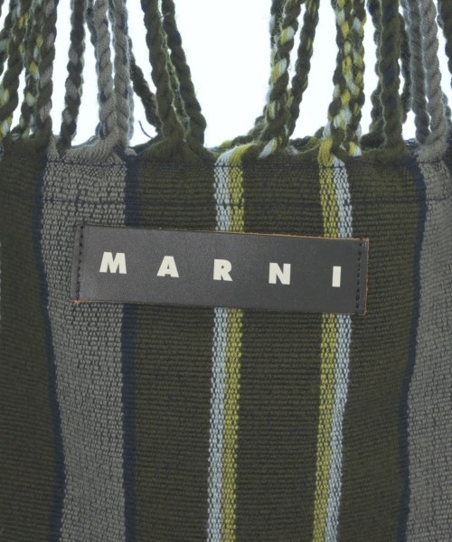 MARNI（マルニ）トートバッグ カーキ サイズ:- レディース/2200623408070