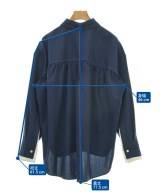 MARNI（マルニ）カジュアルシャツ 紺 サイズ:38(S位) レディース/2200623449028