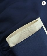 MARNI（マルニ）カジュアルシャツ 紺 サイズ:38(S位) レディース/2200623449028