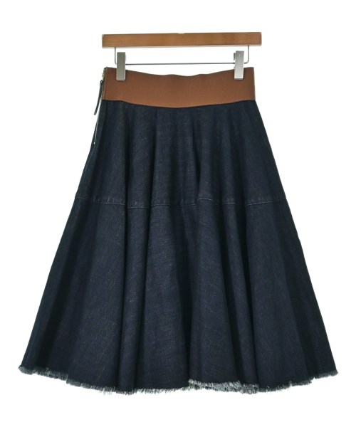 MARNI（マルニ）ロング・マキシ丈スカート 紺 サイズ:40(M位) レディース/2200614295108
