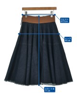 MARNI（マルニ）ロング・マキシ丈スカート 紺 サイズ:40(M位) レディース/2200614295108