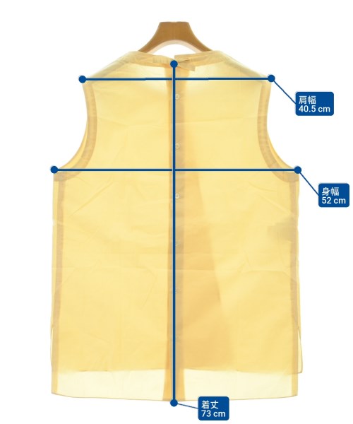 MARNI（マルニ）カジュアルシャツ 黄 サイズ:40(M位) レディース/2200623707067