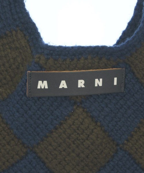 MARNI（マルニ）ハンドバッグ 紺 サイズ:- レディース/2200623951033