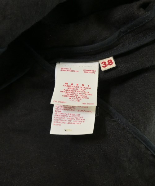 MARNI（マルニ）カジュアルジャケット 黒 サイズ:38(S位) レディース/2200613328043