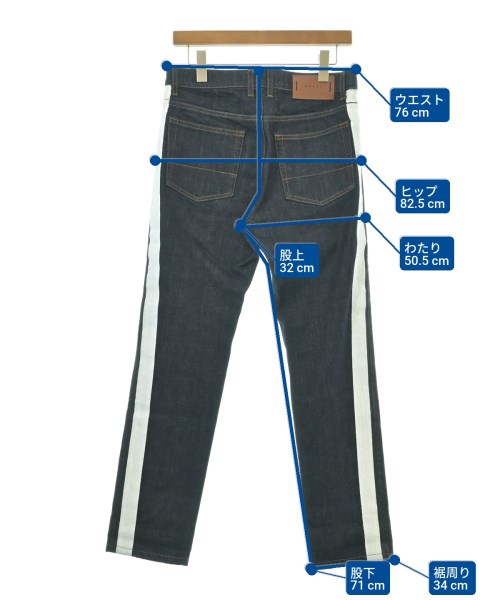 MARNI（マルニ）デニムパンツ 紺 サイズ:29(S位) メンズ/2200625280544