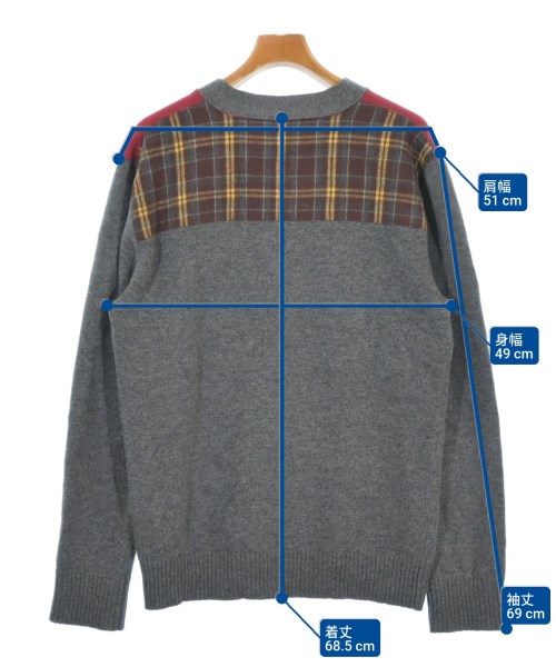 MARNI（マルニ）カーディガン グレー サイズ:50(XL位) メンズ/2200620671019