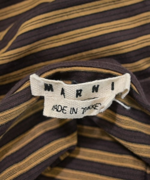 MARNI（マルニ）Tシャツ・カットソー 茶 サイズ:46(M位) メンズ/2200626817312