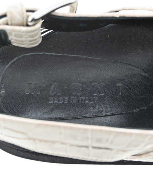 MARNI（マルニ）サンダル 白 サイズ:EU38(24.5cm位) レディース/2200619904029