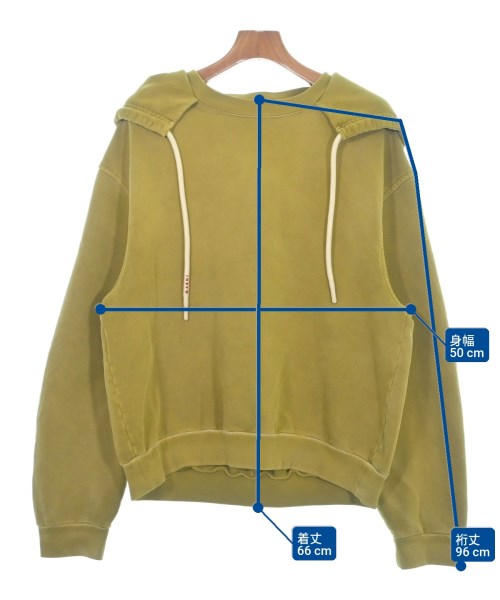 MARNI（マルニ）パーカー 黄 サイズ:52(XXL位) メンズ/2200628333070