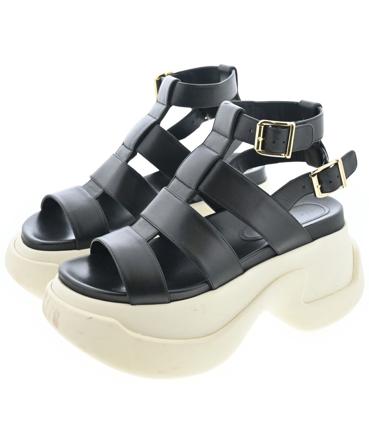 MARNI（マルニ）サンダル 黒 サイズ:EU37(23.5cm位) レディース