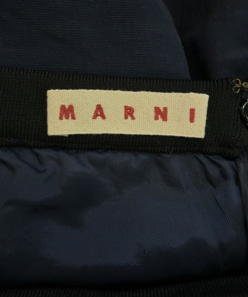 MARNI（マルニ）ひざ丈スカート 紺 サイズ:40(M位) レディース/2200628812209