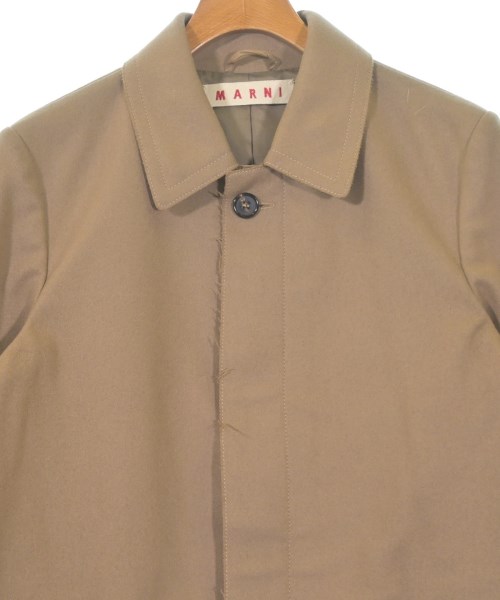 MARNI（マルニ）ステンカラーコート 茶 サイズ:44(S位) メンズ