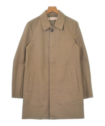 MARNI（マルニ）ステンカラーコート 茶 サイズ:44(S位) メンズ