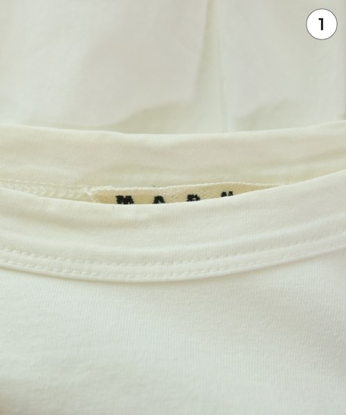 MARNI（マルニ）Tシャツ・カットソー 白 サイズ:48(L位) メンズ/2200629279094
