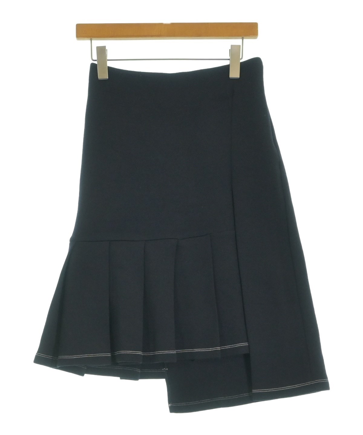 MARNI（マルニ）ひざ丈スカート 紺 サイズ:36(XS位) レディース