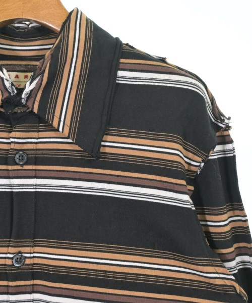 MARNI（マルニ）カジュアルシャツ 黒 サイズ:40(XXS位) メンズ/2200632476060