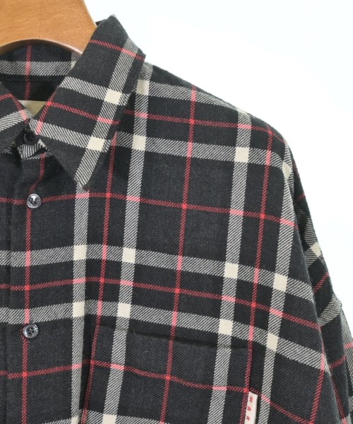 MARNI（マルニ）カジュアルシャツ 黒 サイズ:48(L位) メンズ/2200632541065