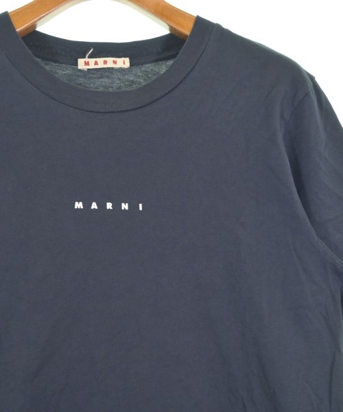 MARNI（マルニ）Tシャツ・カットソー 紺 サイズ:50(XL位) メンズ/2200620400084