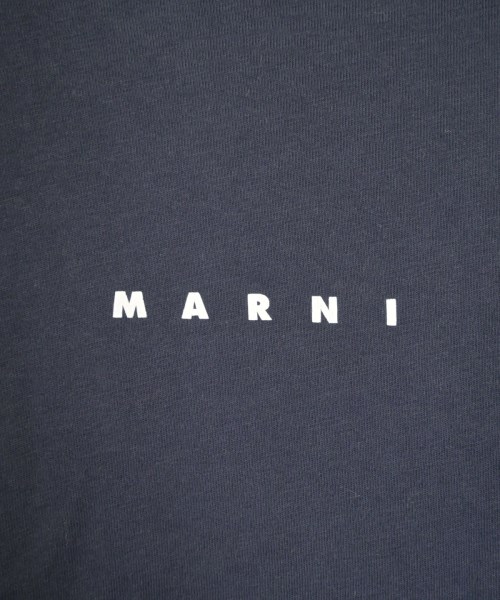 MARNI（マルニ）Tシャツ・カットソー 紺 サイズ:50(XL位) メンズ/2200620400084