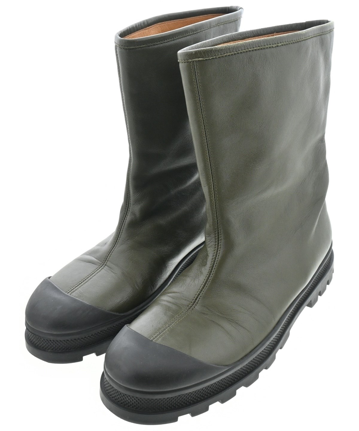 MARNI マルニ ブーツ レディース 【古着】【中古】 MARNI（マルニ）ブーツ カーキ サイズ:EU38(24.5cm位) レディース