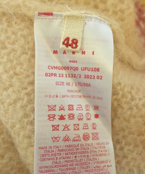 MARNI（マルニ）ニット・セーター ベージュ サイズ:48(L位) メンズ/2200632701018