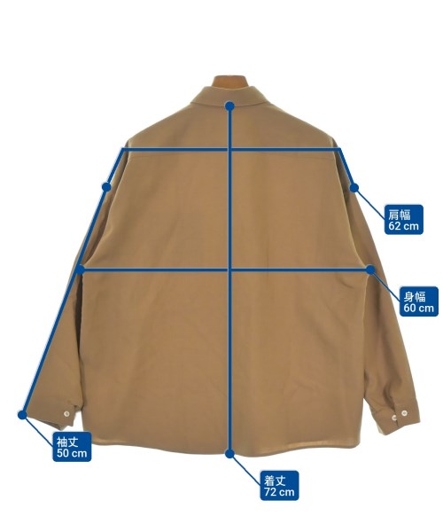 MARNI（マルニ）カジュアルシャツ ベージュ サイズ:44(S位) メンズ/2200633994013