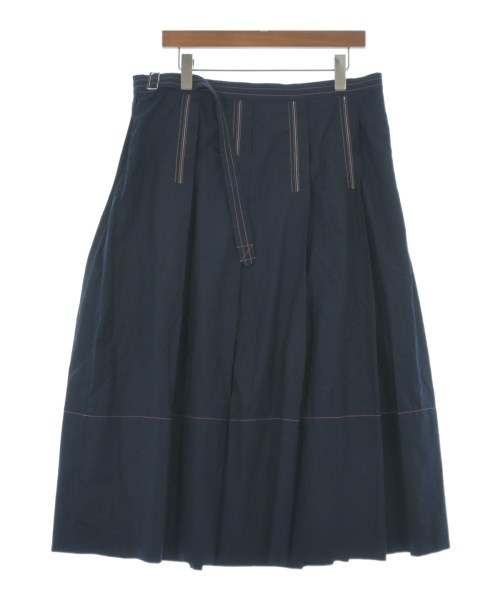 MARNI（マルニ）ロング・マキシ丈スカート 紺 サイズ:44(L位) レディース/2200634055027