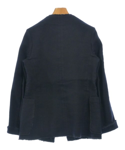 MARNI（マルニ）ノーカラージャケット 紺 サイズ:38(S位) レディース/2200630146019
