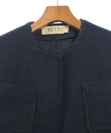 MARNI（マルニ）ノーカラージャケット 紺 サイズ:38(S位) レディース/2200630146019
