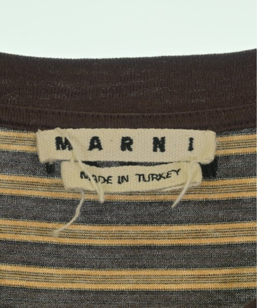 MARNI（マルニ）Tシャツ・カットソー 茶 サイズ:48(L位) メンズ/2200604892065