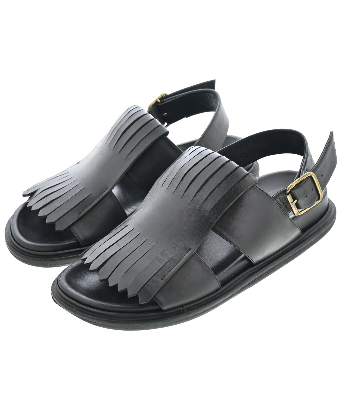 MARNI（マルニ）サンダル 黒 サイズ:EU39(24cm位) メンズ