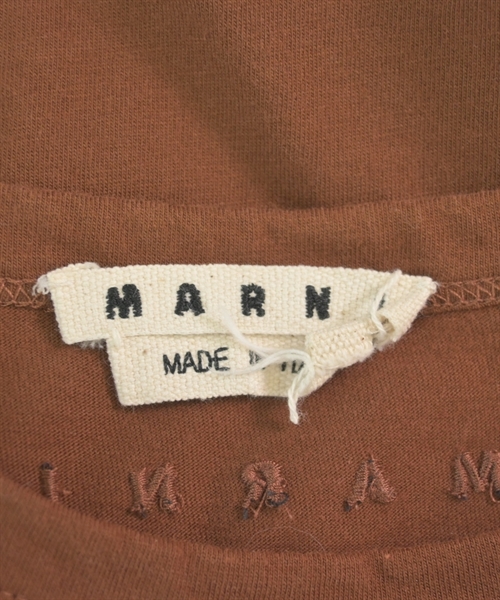 MARNI（マルニ）Tシャツ・カットソー 茶 サイズ:48(L位) メンズ/2200611389039