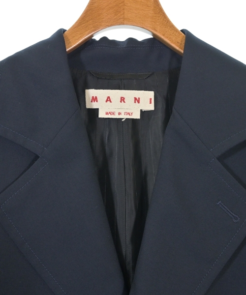 MARNI（マルニ）チェスターコート 紺 サイズ:44(S位) メンズ/2200612911031