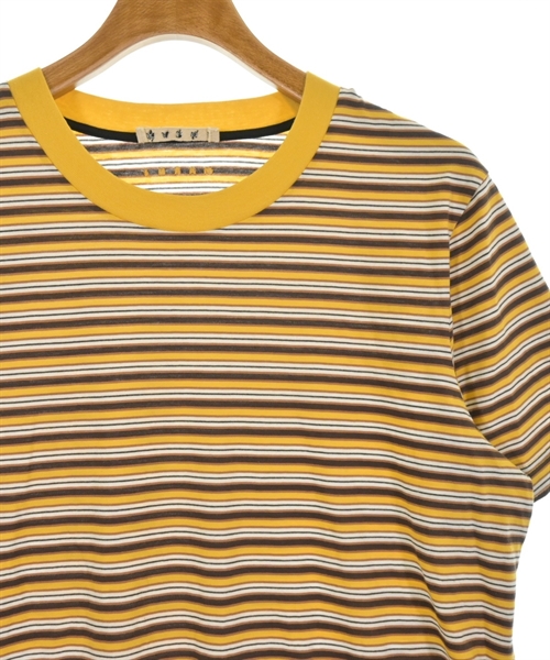 MARNI（マルニ）Tシャツ・カットソー 黄 サイズ:48(L位) メンズ/2200612631045