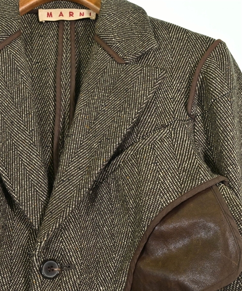 MARNI（マルニ）カジュアルジャケット 茶 サイズ:46(M位) メンズ/2200613281027