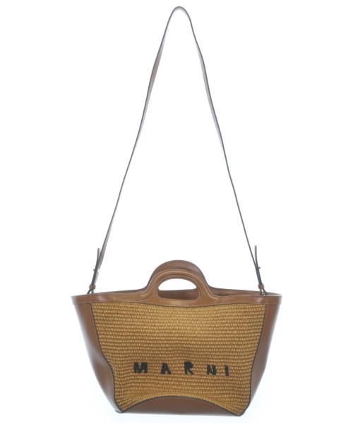 MARNI（マルニ）トートバッグ 茶 サイズ:- レディース/2200614687279