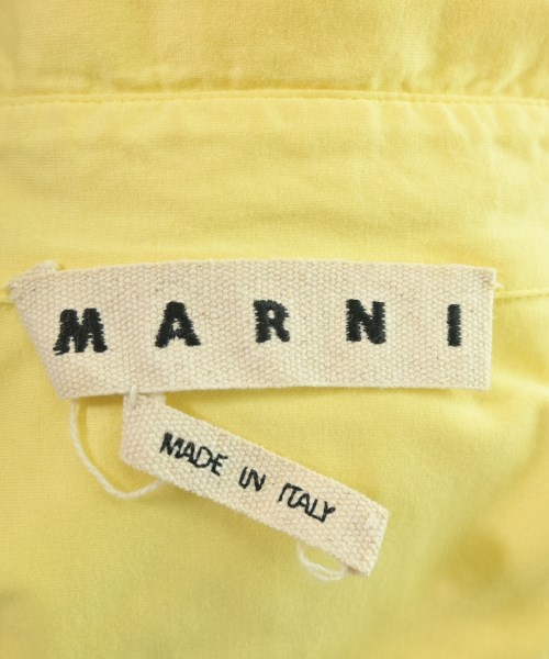MARNI（マルニ）カジュアルシャツ 黄 サイズ:48(L位) メンズ/2200614868098