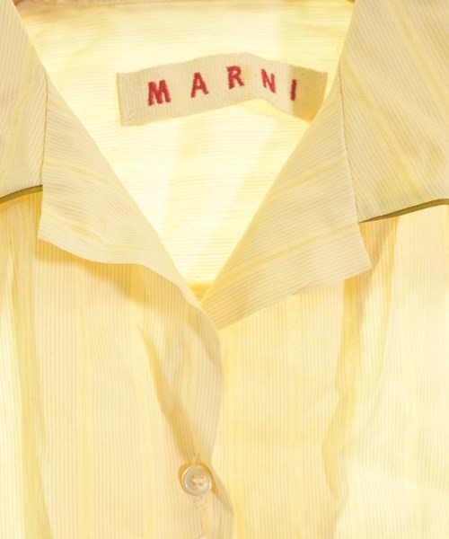 MARNI（マルニ）カジュアルシャツ 黄 サイズ:42(M位) レディース/2200608208121