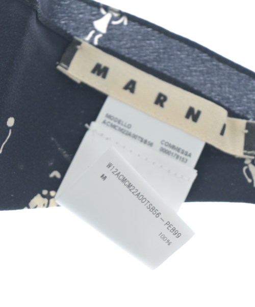 MARNI（マルニ）バンダナ・スカーフ 黒 サイズ:- レディース/2200608208596