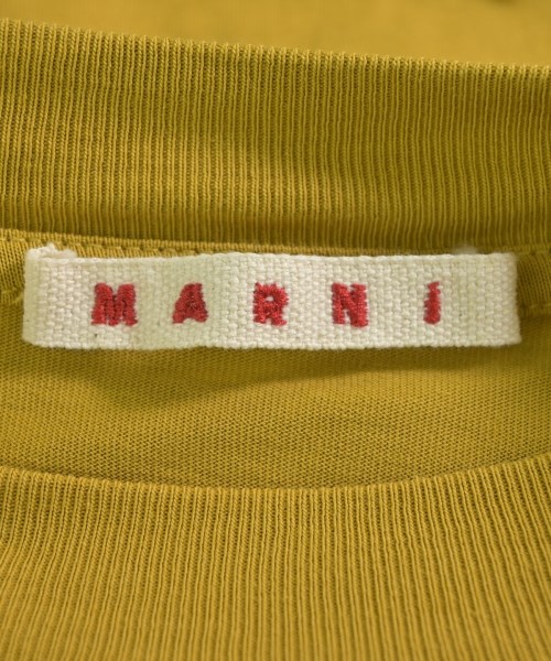 MARNI（マルニ）Tシャツ・カットソー 黄 サイズ:48(L位) メンズ/2200615422053