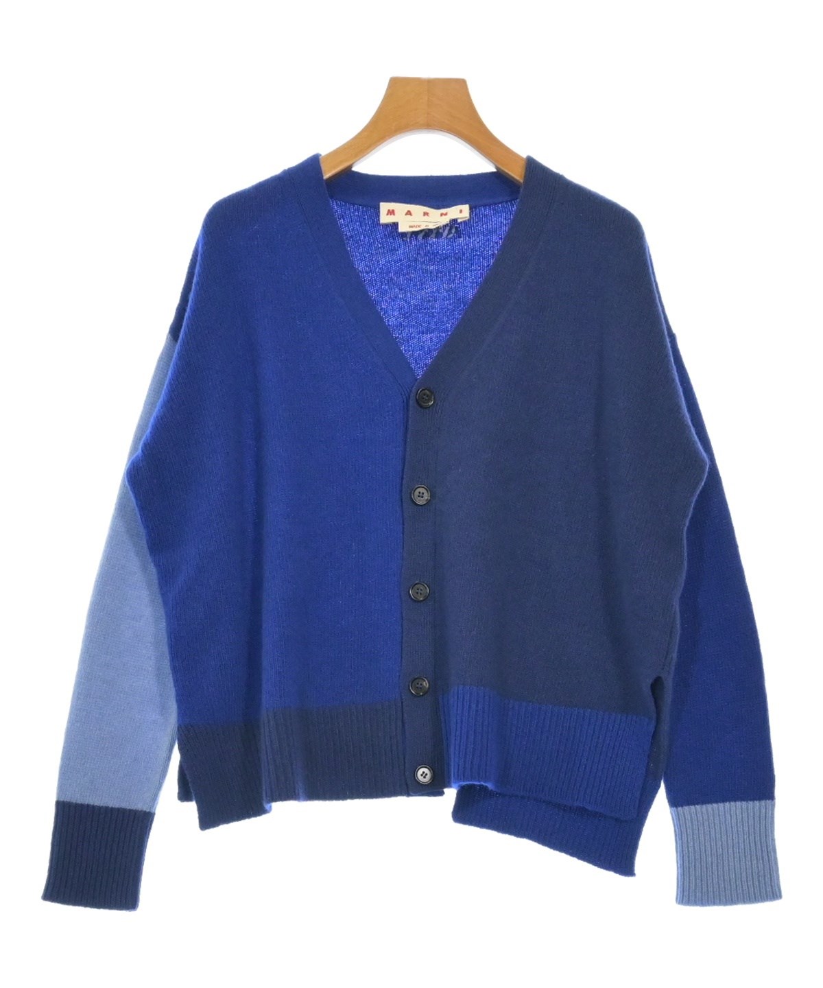 お値下げ‼️マルニ.紺色.セーター.サイズ38 MARNI - MARNI マルニ ニット・セーター 38(S位) 紺 【古着