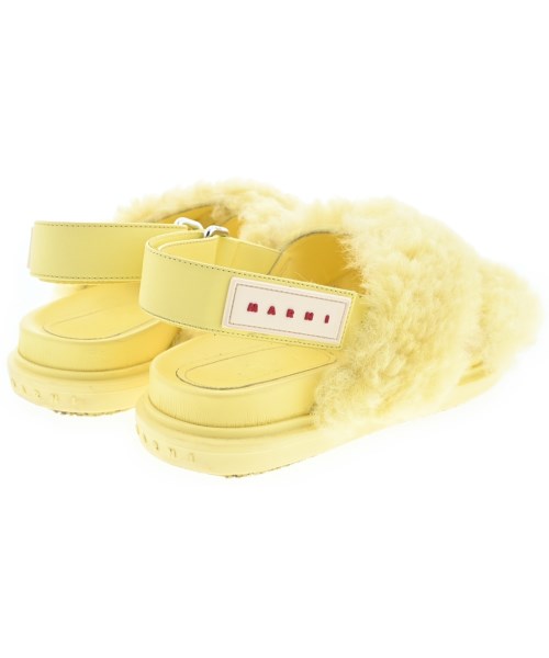 MARNI（マルニ）サンダル 黄 サイズ:EU37(23.5cm位) レディース/2200608902050