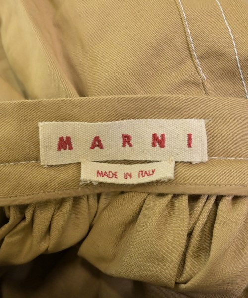 MARNI（マルニ）ひざ丈スカート ベージュ サイズ:38(S位) レディース/2200617151012