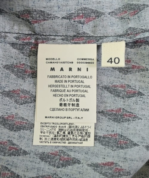 MARNI（マルニ）ブラウス 紺 サイズ:40(M位) レディース/2200612814066