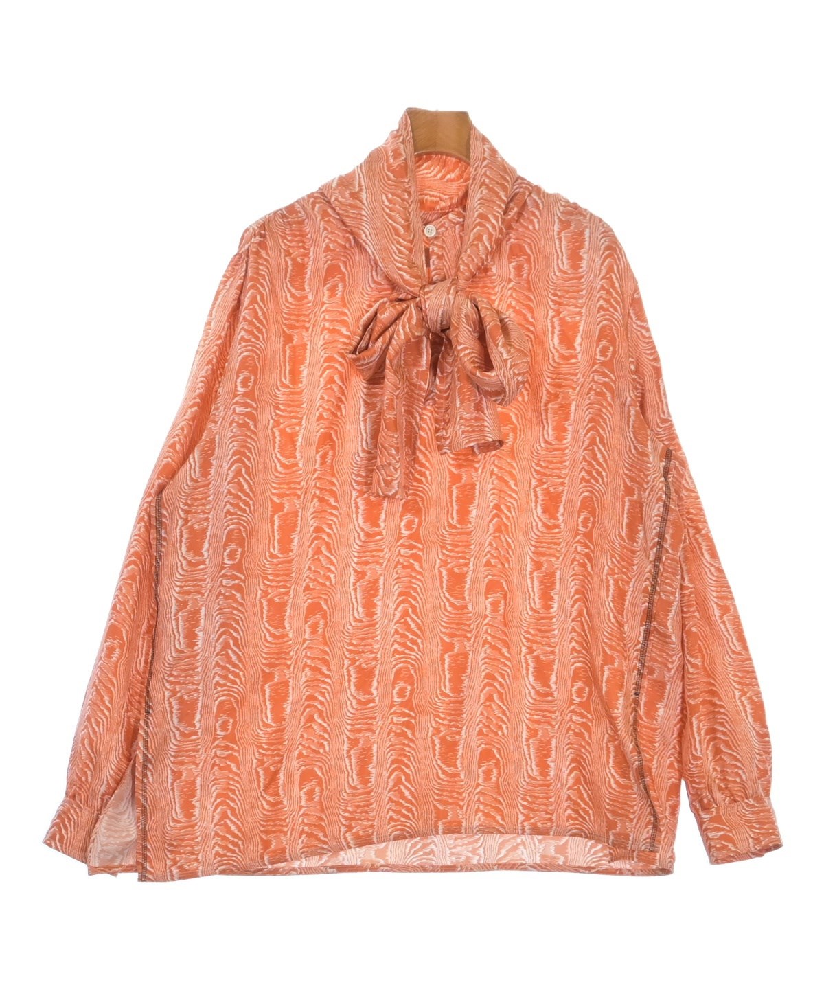 MARNI（マルニ）ブラウス オレンジ サイズ:48(XXL位) レディース