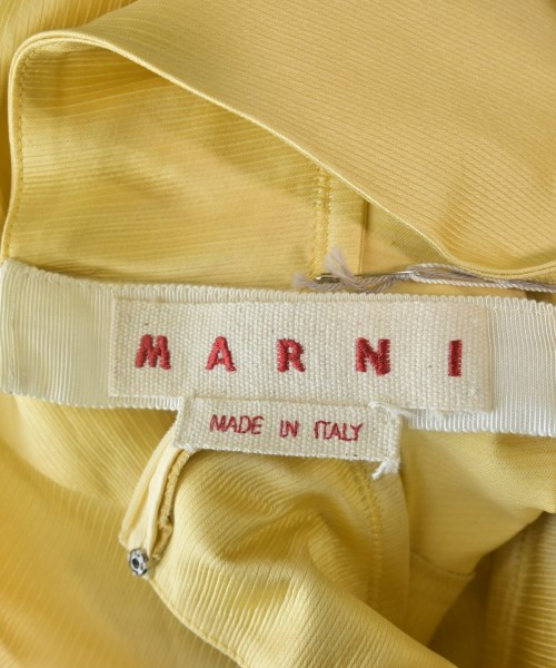 MARNI（マルニ）カジュアルシャツ 黄 サイズ:38(S位) レディース/2200617826040