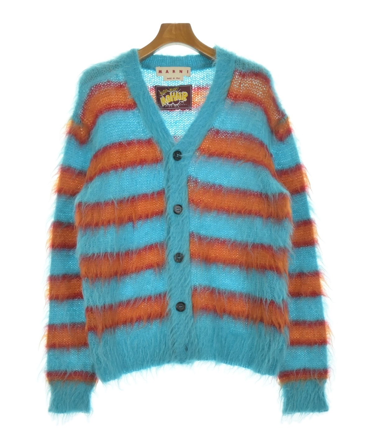 MARNI（マルニ）カーディガン 青 サイズ:46(M位) メンズ/2200618194018