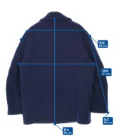 MARNI（マルニ）ステンカラーコート 紺 サイズ:48(L位) メンズ/2200618295012