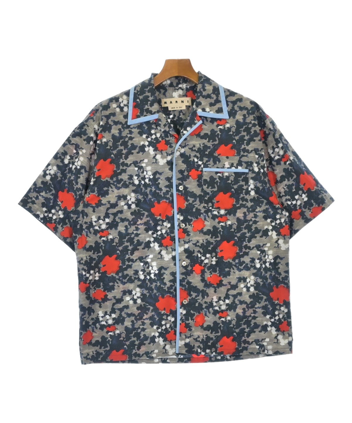 MARNI（マルニ）カジュアルシャツ グレー サイズ:46(M位) メンズ